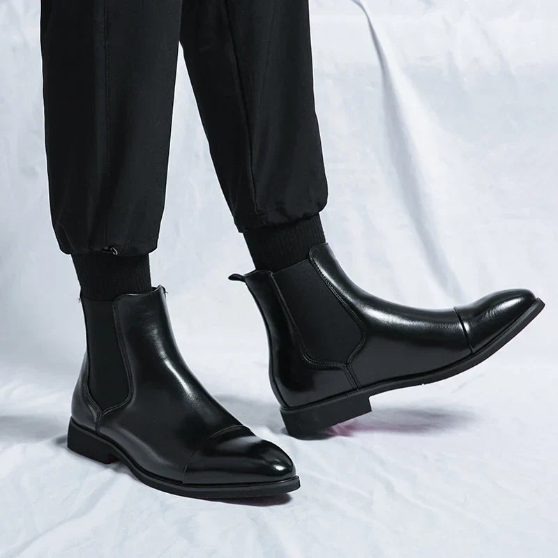 Men’s Chelsea Boots – Genuine Leather, Timeless Style and Comfort-3