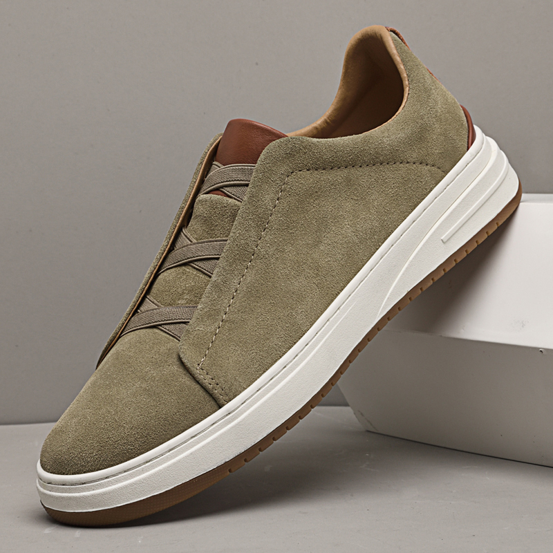Men’s Suede Sneakers – Italian Craftsmanship, Comfortable Fit-6