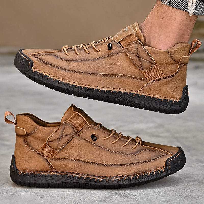 Men's Trainers – Premium Vegan Leather, Versatile Design-5