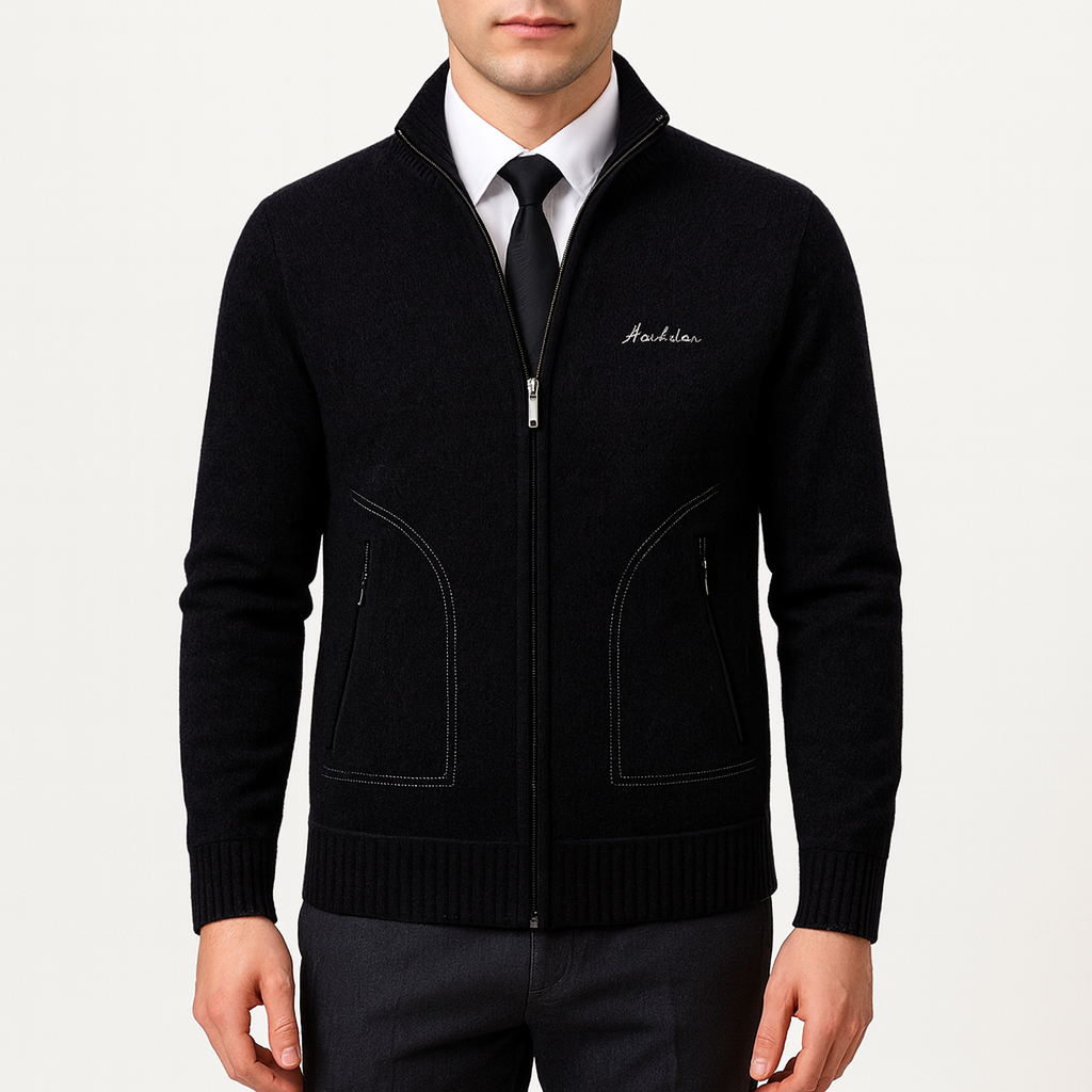 THRUSTYLE | Zip Knit Cardigan