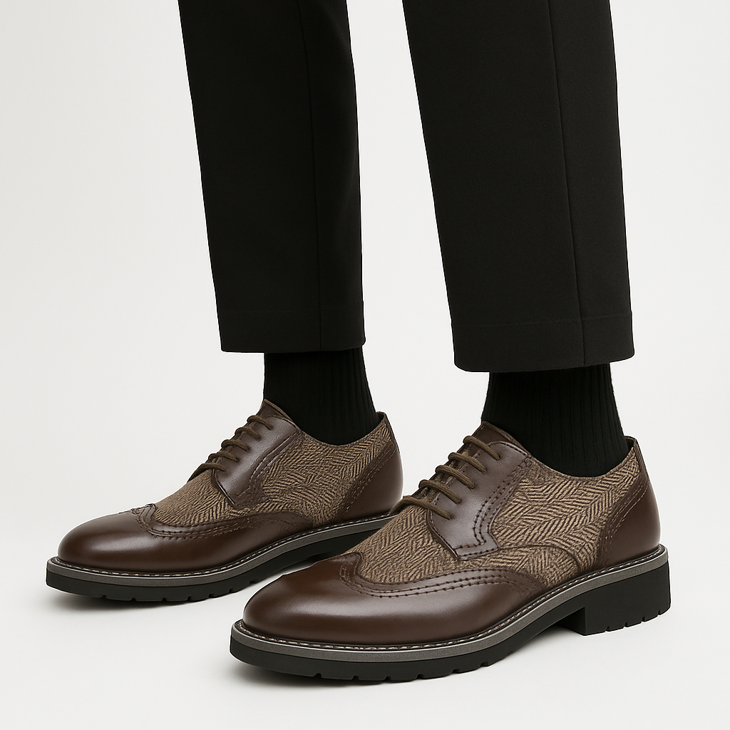 THRUSTYLE | Tweed Brogues