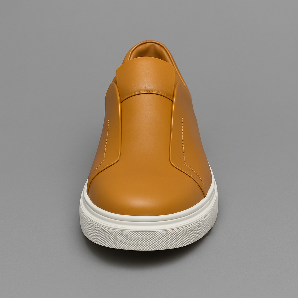 Men’s Sneakers – Premium Vegan Leather, No-Lace Design-3