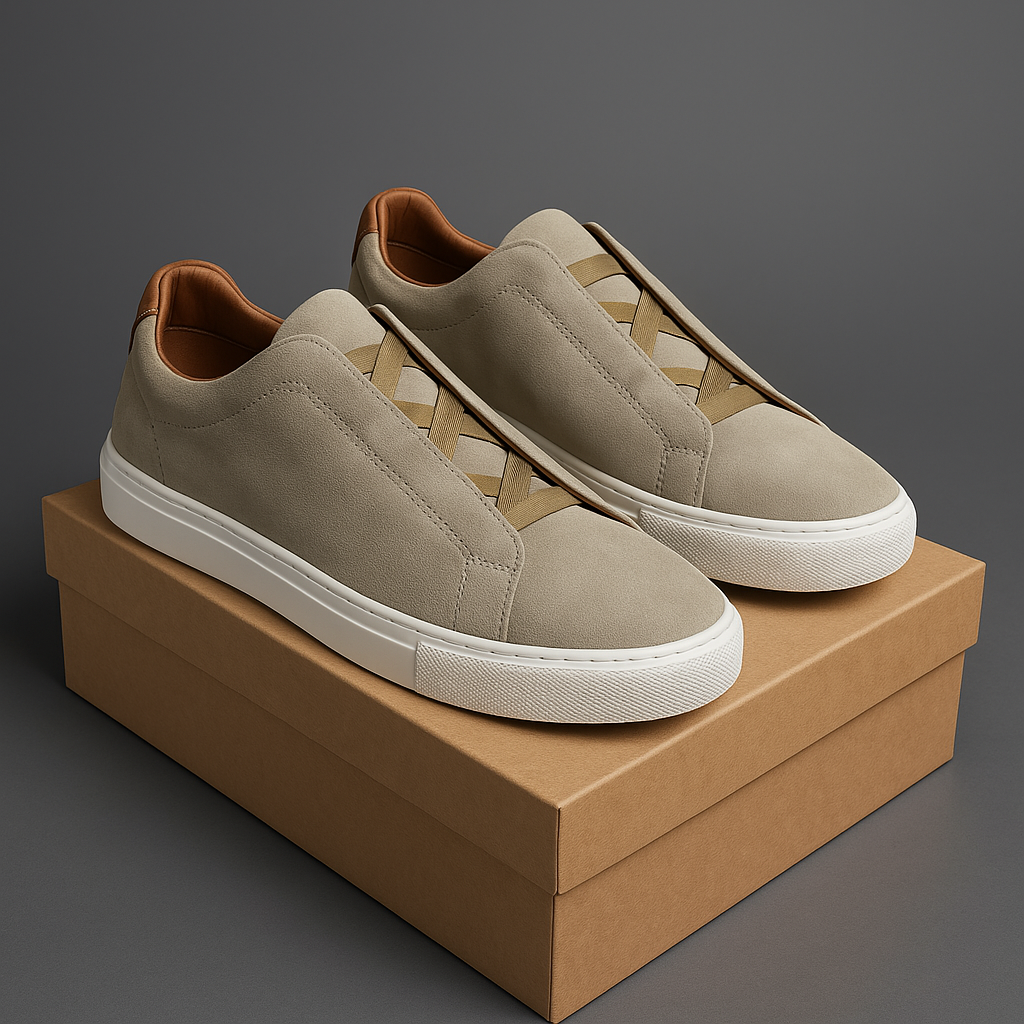 Variant image for Men's Sneakers – Premium Suede with Comfortable Insole-29
