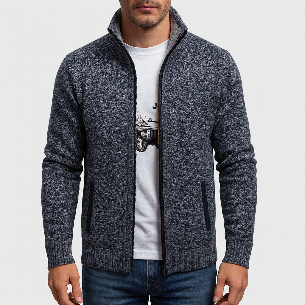 THRUSTYLE | Zip Cardigan