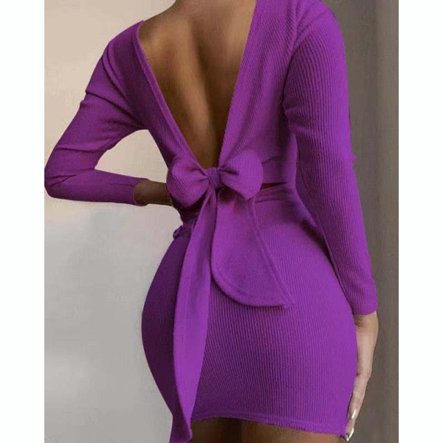 Knitted Dress for Cocktail and Party Occasions