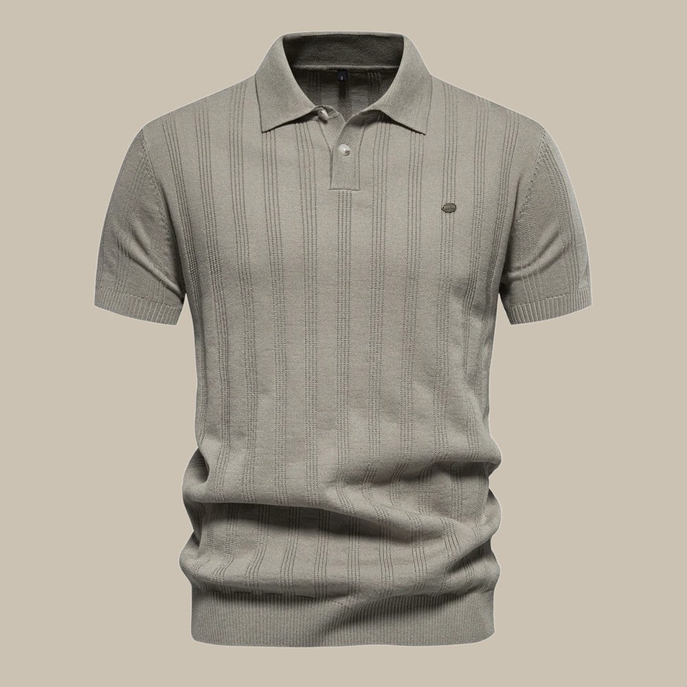 Men's Merino Polo Shirt | Short Sleeve Stylish Top