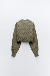 Thrustyle™ - Cropped Wool Sweater