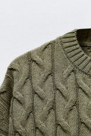 Thrustyle™ - Cropped Wool Sweater