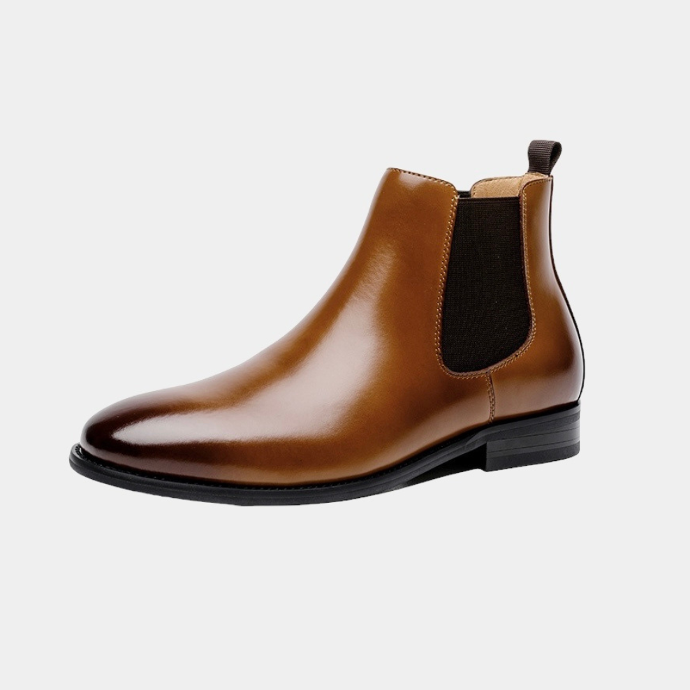 THRUSTYLE | Leather Chelsea Boots