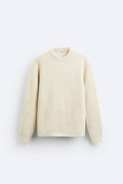 Old Money Ribbed Regular O-Neck Sweater