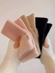 Warm and Cozy Mink Fleece Gloves