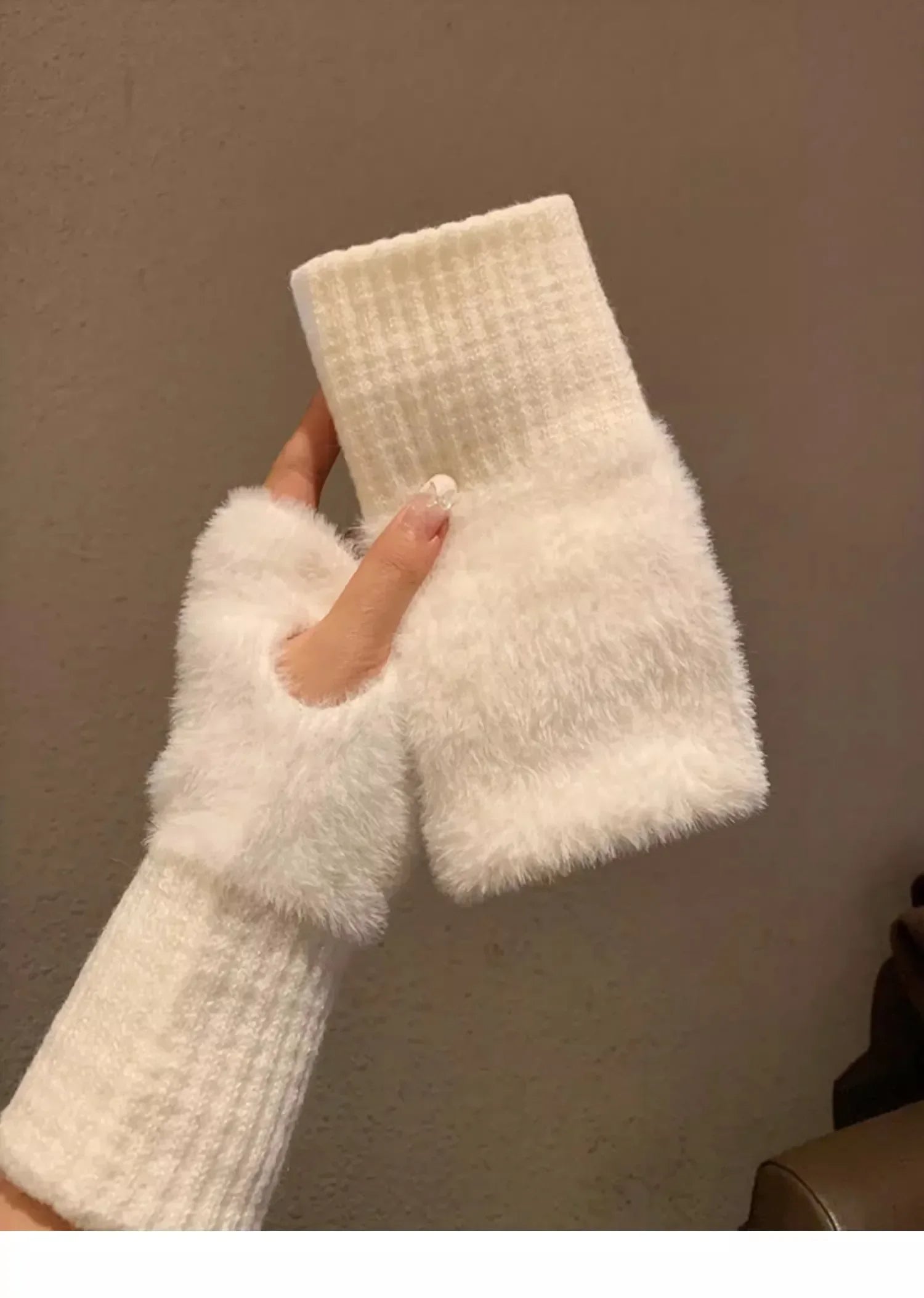 Warm and Cozy Mink Fleece Gloves