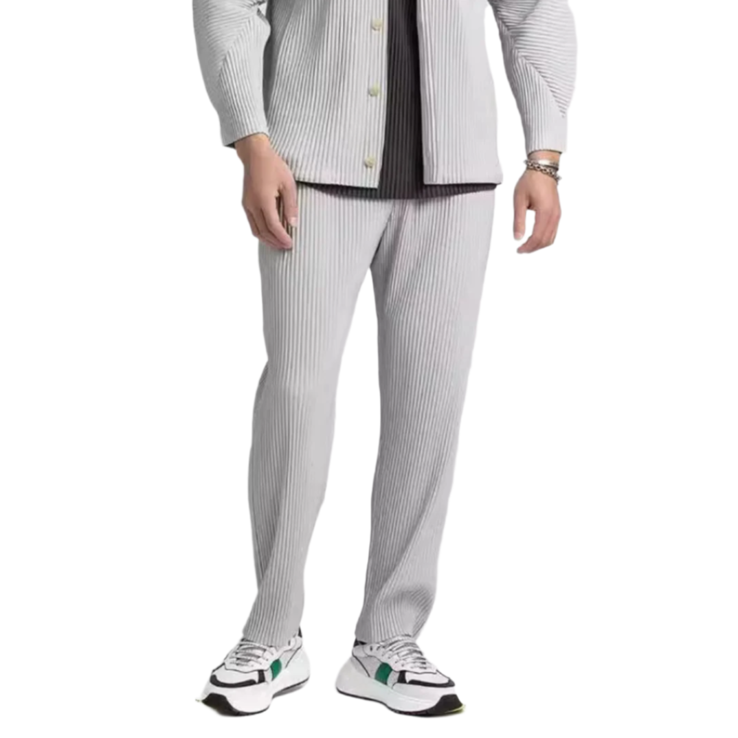Men’s ribbed cotton pants – relaxed-fit breathable trousers