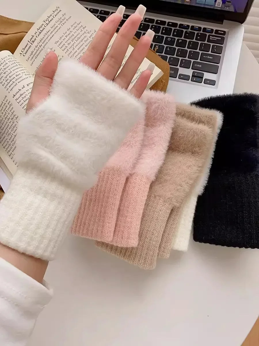 Warm and Cozy Mink Fleece Gloves