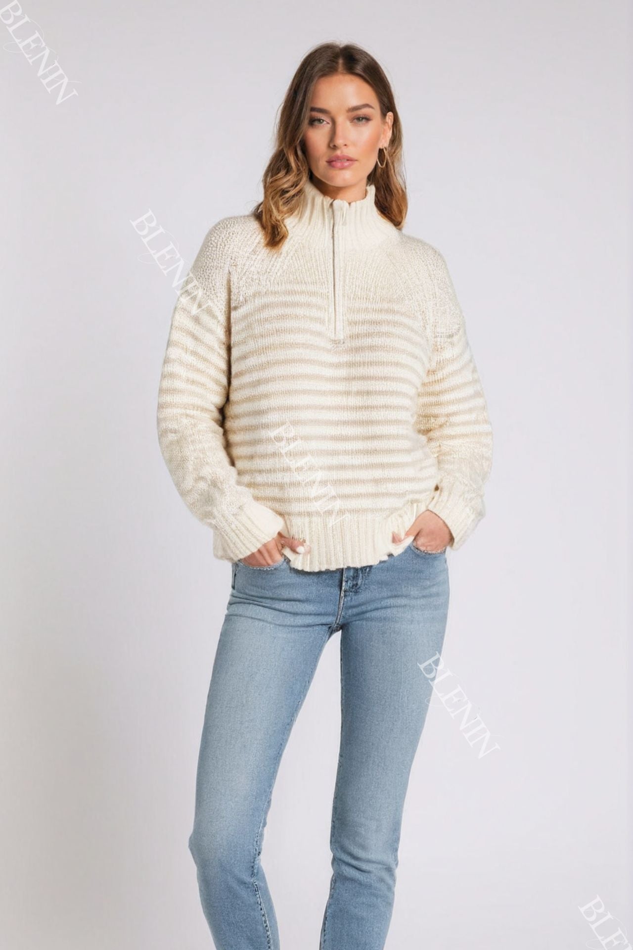 Thrustyle™ - Half-Zip Neck Sweater