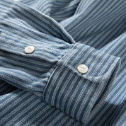 Thrustyle™ - Striped Loose Button Up