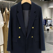 Classic Navy Power Blazer