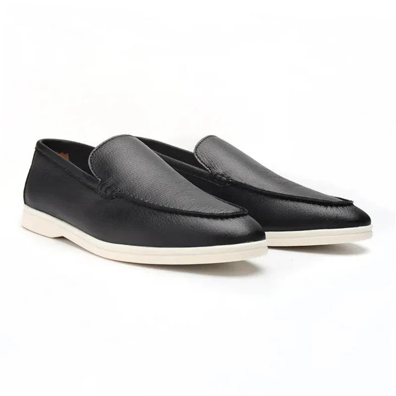 Cowhide Leather Loafers