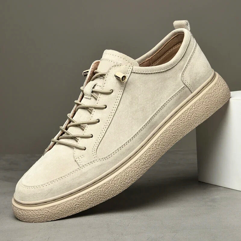 THRUSTYLE | Leather Casual Trainers