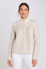 Thrustyle™ - Half-Zip Neck Sweater