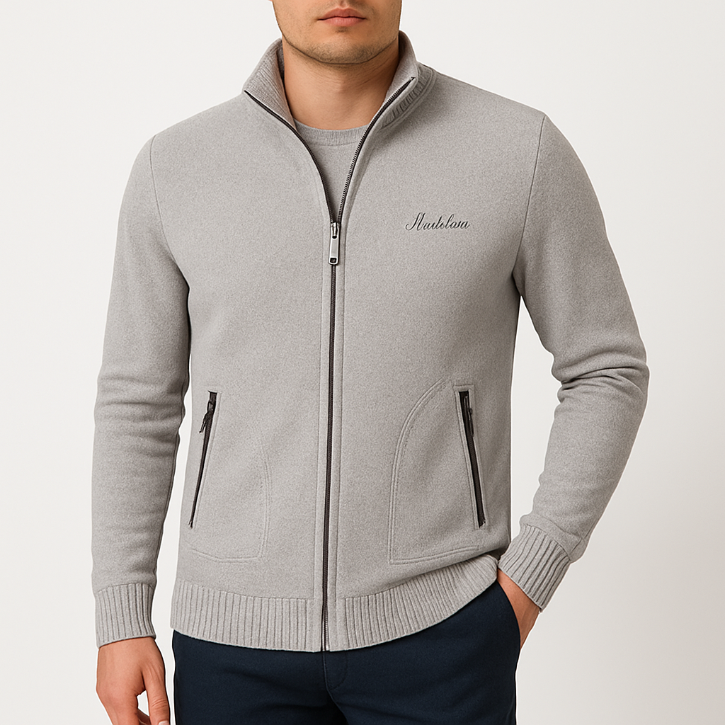 THRUSTYLE | Zip Knit Cardigan