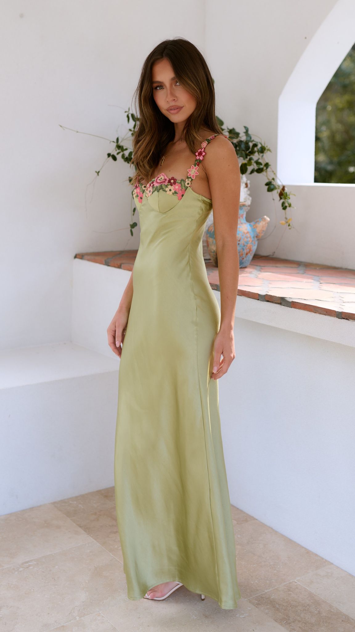 Women’s Maxi Dress – Elegant Floral Design, Comfortable & Versatile-4
