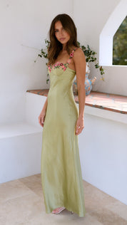 Women’s Maxi Dress – Elegant Floral Design, Comfortable & Versatile-4