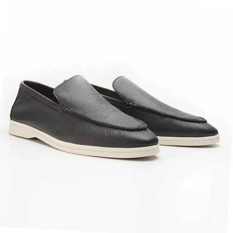 Cowhide Leather Loafers