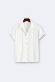 Old Money Patterned Classic Knitted Elegant Summer Polo Shirt