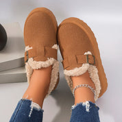 Wool Platform Shoes