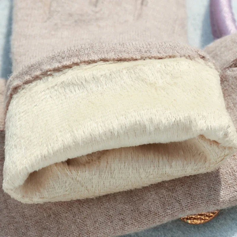 Premium Warm Cashmere Mitts