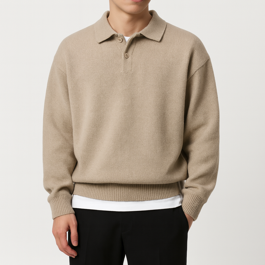 THRUSTYLE | Button Sweater