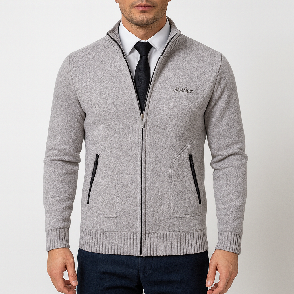 THRUSTYLE | Zip Knit Cardigan