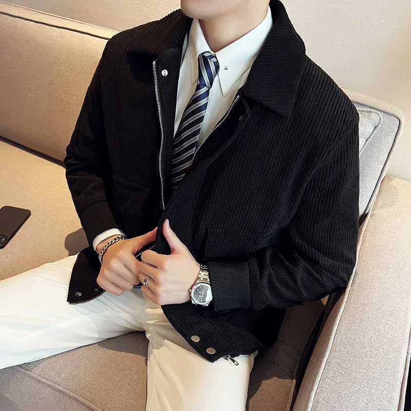 The Glacier Insulated Corduroy Jacket – Winter Warmth with Timeless Style
