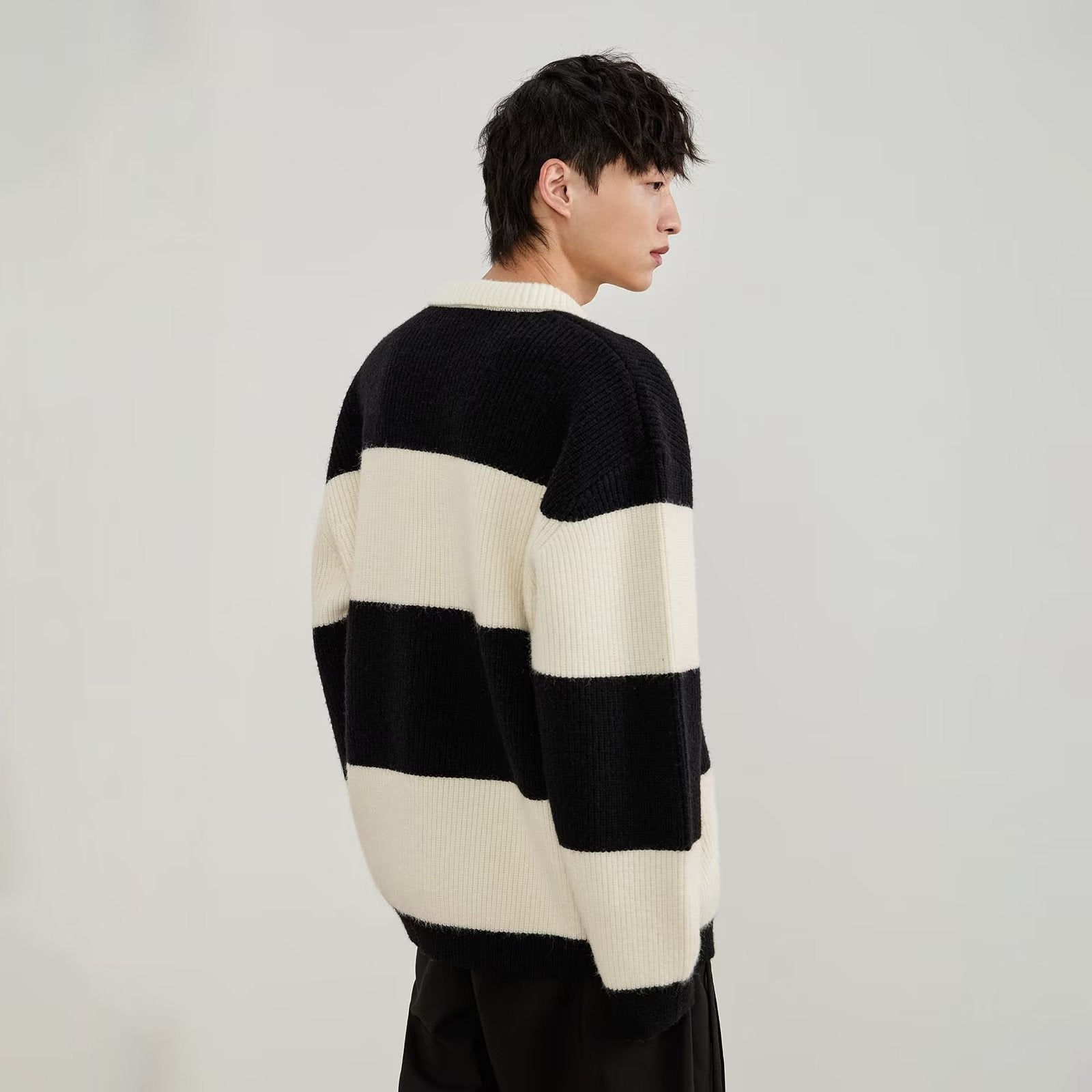Winter Striped Sweater