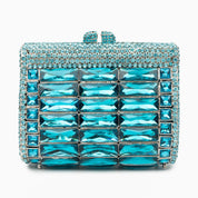 Crystal inlaid clutch bag – luxurious evening purse for gala, wedding, and special events