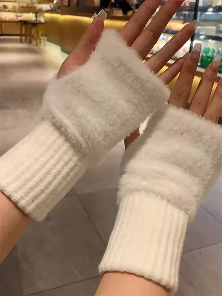 Warm and Cozy Mink Fleece Gloves