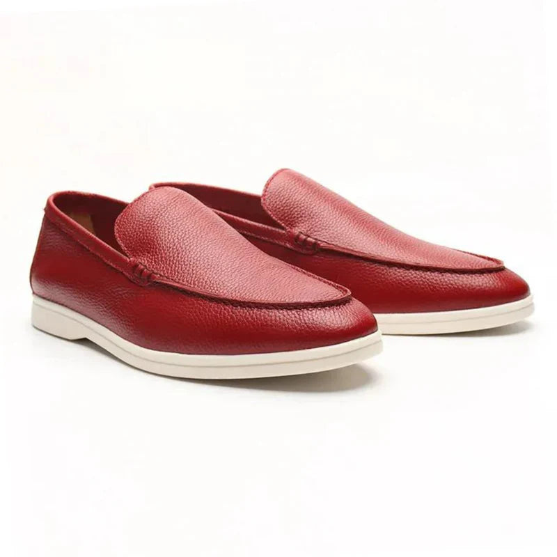 Cowhide Leather Loafers