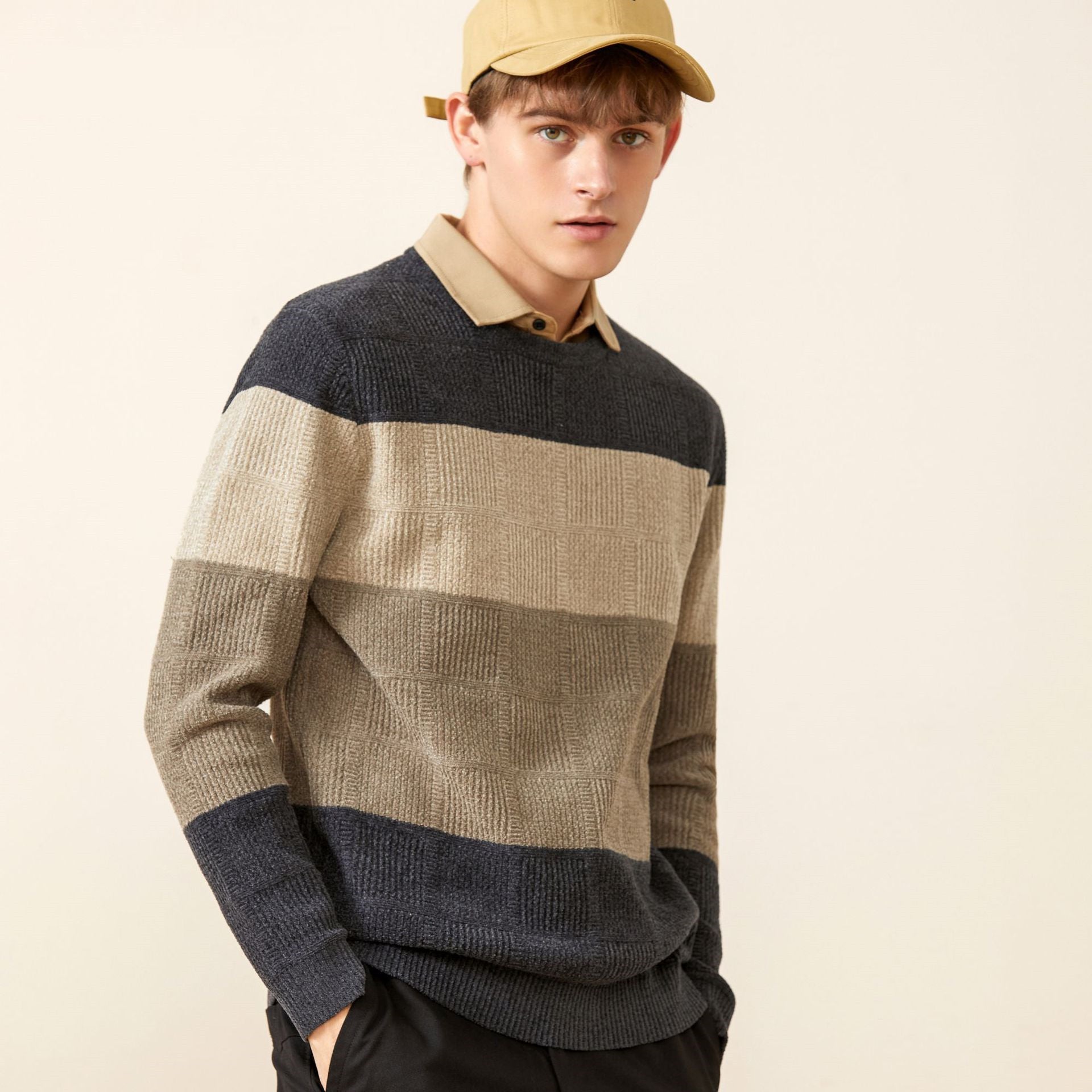 Thrustyle™ - Autumn Striped Sweater