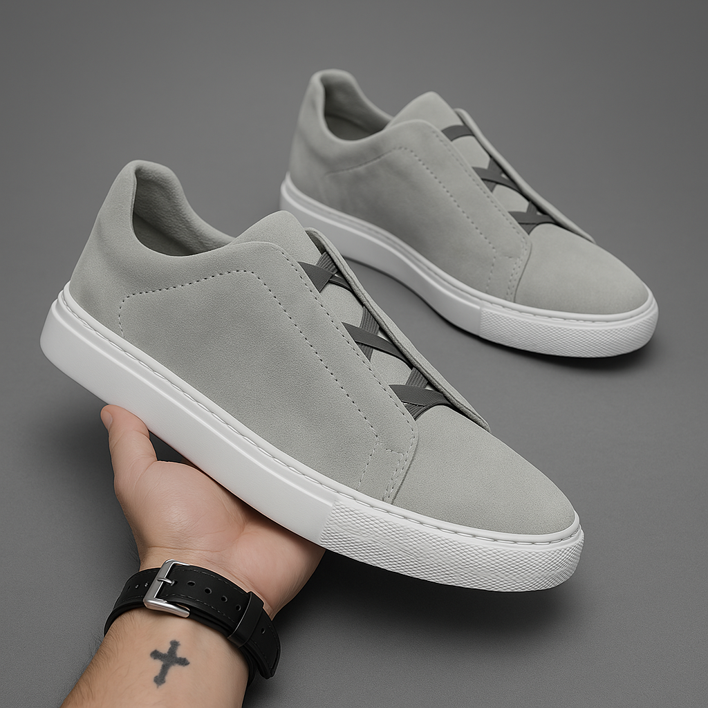 Men's Sneakers – Premium Suede with Comfortable Insole-4