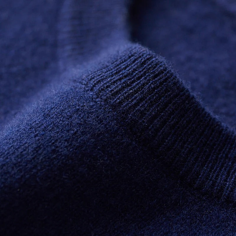 Thrustyle™ - Merino Wool Navy Sweater