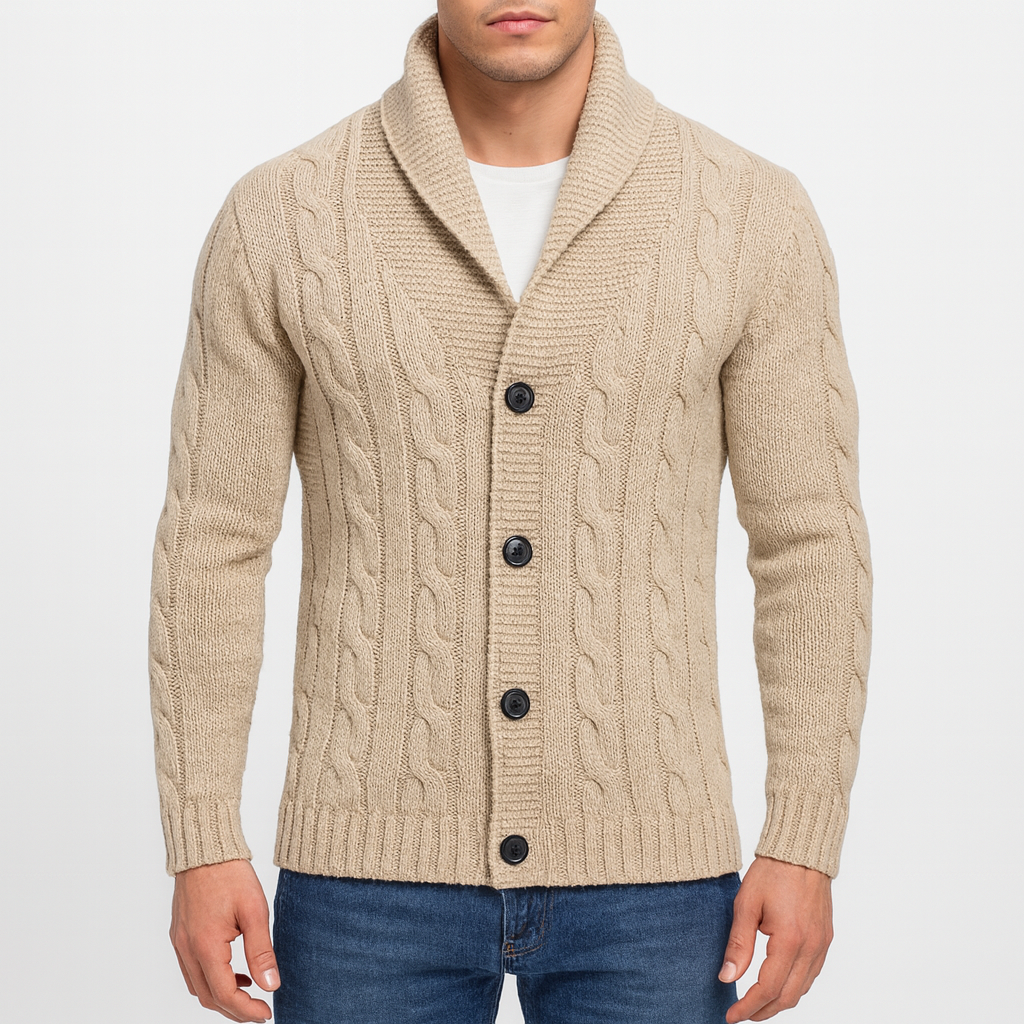 THRUSTYLE | Cable Cardigan