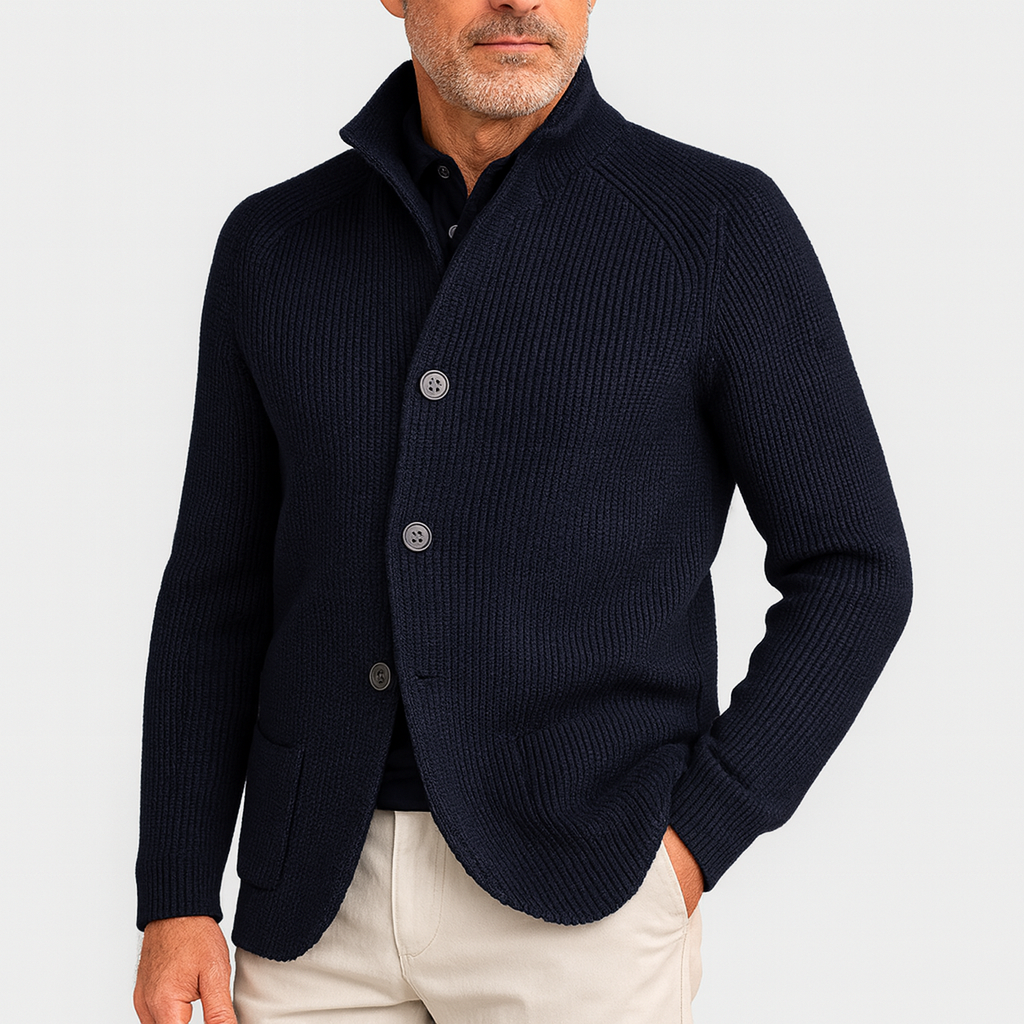 THRUSTYLE | Knit Button Cardigan