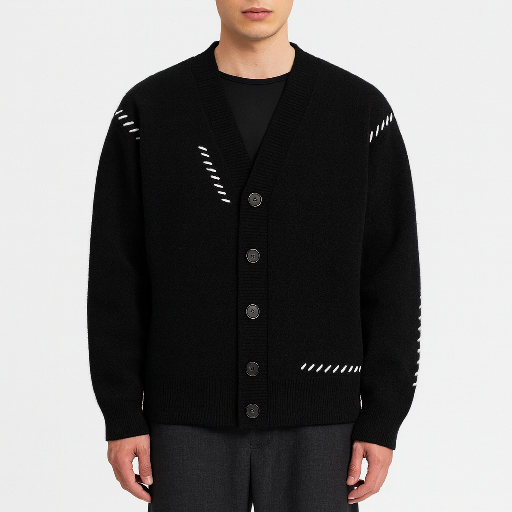 THRUSTYLE | Knit Button Cardigan
