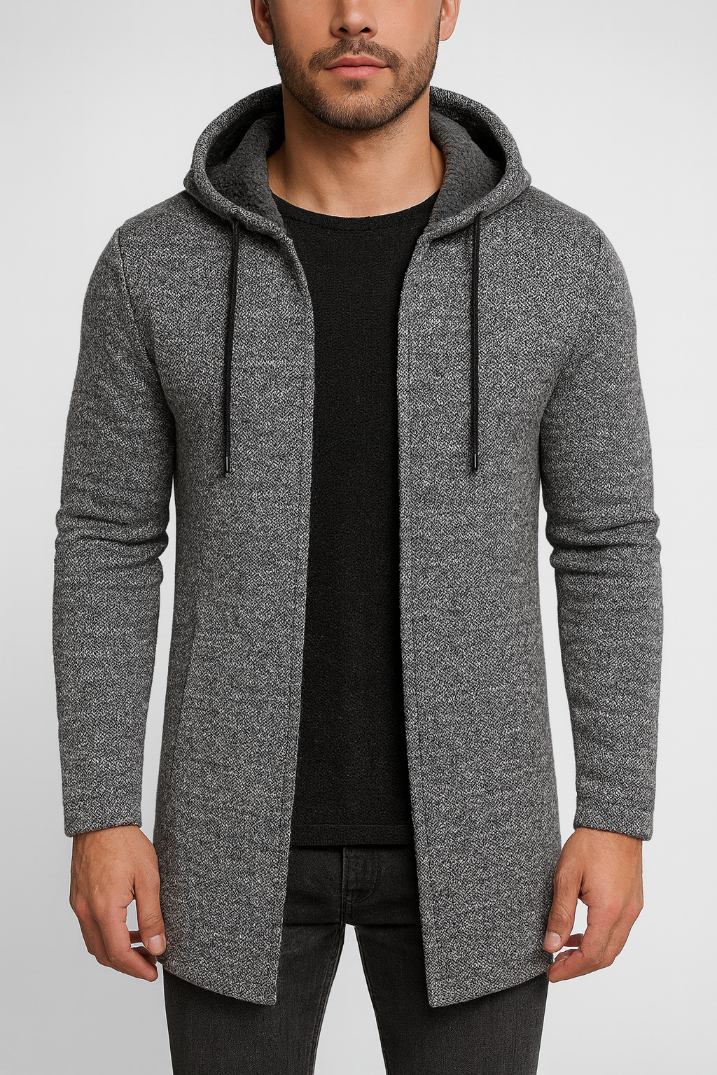 THRUSTYLE | Hooded Cardigan