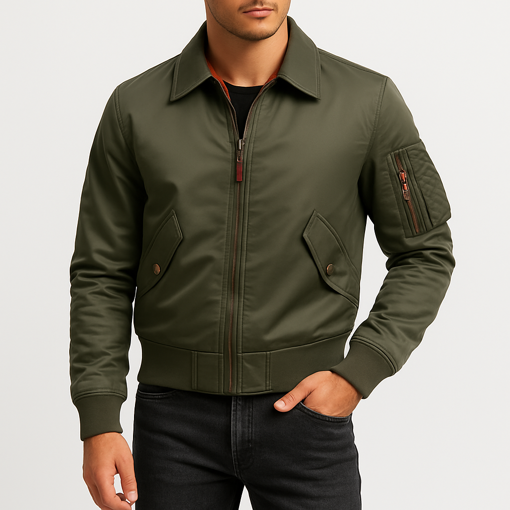 THRUSTYLE | Classic Bomber Jacket