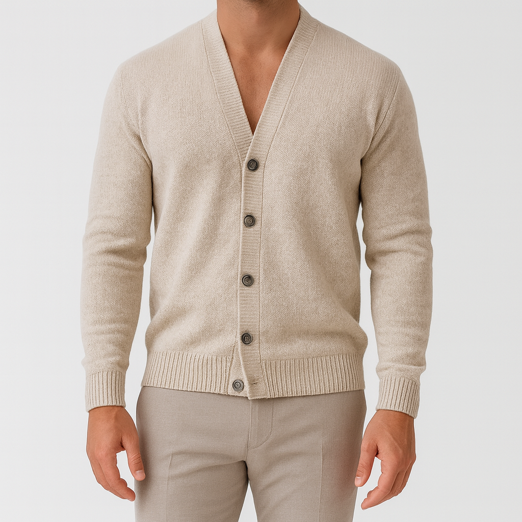 THRUSTYLE | V-Neck Cardigan