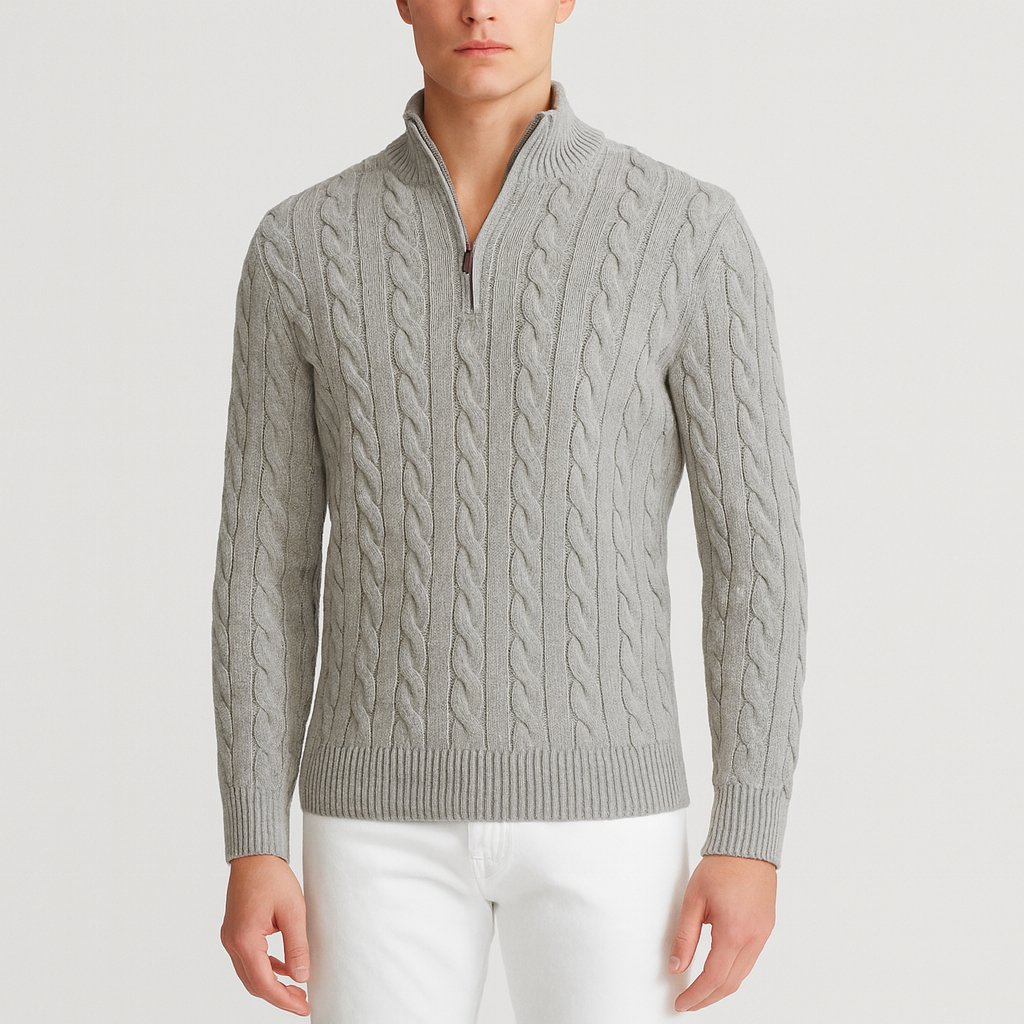 THRUSTYLE | Cable Knit Sweater