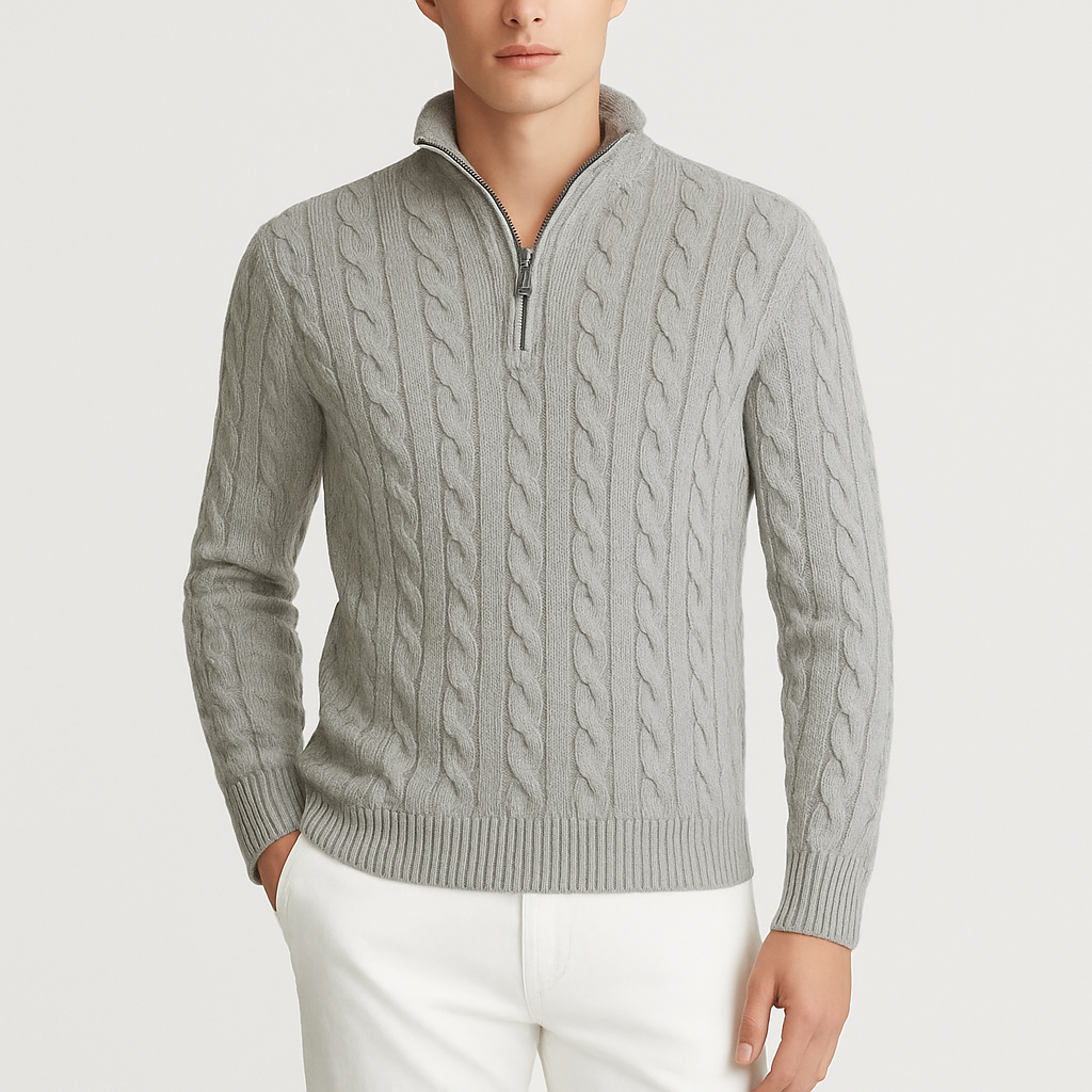 THRUSTYLE | Cable Knit Sweater