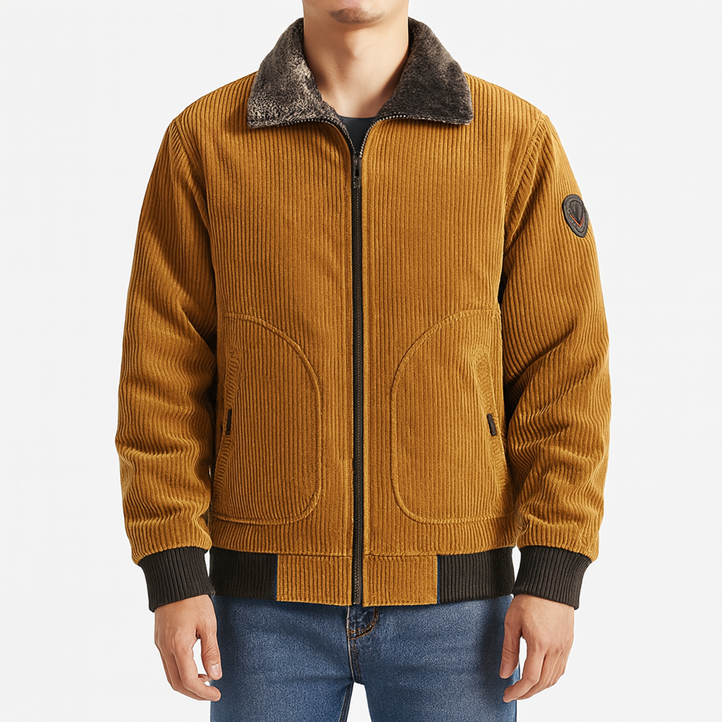 THRUSTYLE | Corduroy Sherpa Jacket